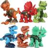Dinosaur Toys for 3 4 5 6 7 Year Old Boys, Take Apart Dinosaur Toys for Kids 3-5 5-7 STEM Construction Building Kids Toys with Electric Drill, Dinosaur Toys Christmas Birthday Gifts Boys Girls view 1