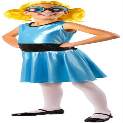 Rubies Powerpuff Girls: Bubbles Costume for Kids, Girl's Medium