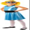 Rubies Powerpuff Girls: Bubbles Costume for Kids, Girl's Medium view 1