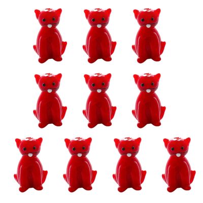 SONGBIRDTH Glass Figurines Micro Landscape Animal Miniatures Widely Applied Sturdy Excellent Colorful 10Pcs/Set 8