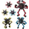 20PCS Transformable Fingertip Gyro Toy,Deformation Chain Robot Deformed Mechanical Spiral Twister Decompression Fingertip Toy Party Favors for Kids view 3