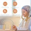 ibwaae Wooden Rainbow Abacus Beads Counting Toys Kids Early Math Skills Montessori Educational Learning Games for Toddler view 4