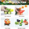 Maikerry 12pcs PVZ Figurines Action Figures PVZ Set Game Great Birthday Gifts for Boys and Girls -with Waterproof Battlefield Map view 3