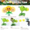 Maikerry 12pcs PVZ Figurines Action Figures PVZ Set Game Great Birthday Gifts for Boys and Girls -with Waterproof Battlefield Map view 4