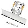 LAFEINA Metal Front Snow Plow Snow Shovel Sweeper Tools for 1:10 RC Crawler Car Truck TRX4 SCX10 Scx10-ll Accessories view 1