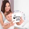 50 Pages Visual Stimulation Flashcards, 25 PCS Black and White Baby Visual Stimulus Cards Sensory Developmental Black White Card Set for Newborn Baby 0-3 Months (5.5 X 5.5) view 3