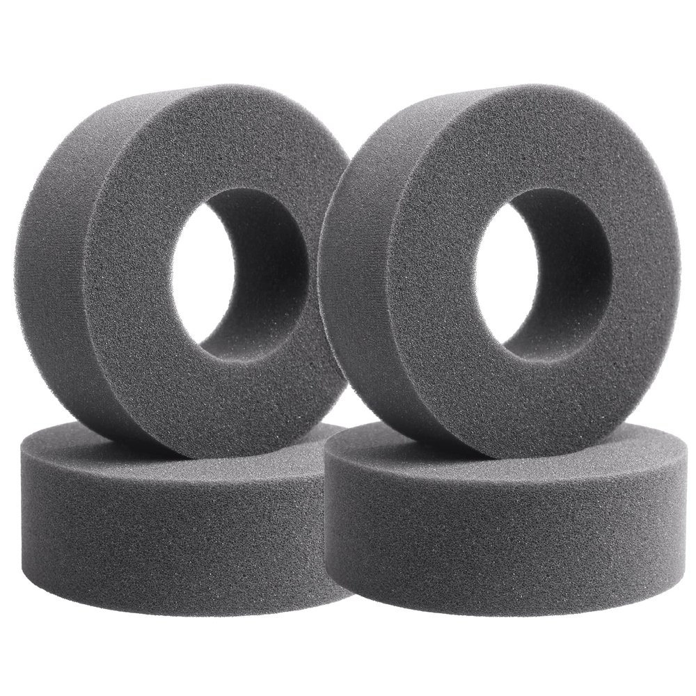 RC Tires Foams, Outer Diameter 4.33 inch / 110mm, Inner 2.0 inch/50mm, Width 1.5 inch /38mm for 1.9 Crawler Tires fit Rock Crawling Cars