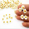 Dollhouse Miniature Food Lot 20 Loose Fried Egg Breakfast Charms Supply 16201 view 3