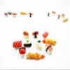 Dollhouse Food Lot 10 Loose Japanese Food Sushi Nigiri Miniature Food 16207 view 2