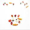 Dollhouse Food Lot 10 Loose Japanese Food Sushi Nigiri Miniature Food 16207 view 3