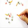 Dollhouse Food Lot 10 Mixed Loose Japanese Food Sushi Nigiri Miniature 16208 view 3