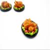 Dollhouse Miniatures Christmas Food Roast Turkey Chicken Thanksgiving 16187 view 1