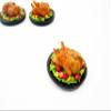 Dollhouse Miniatures Christmas Food Roast Turkey Chicken Thanksgiving 16187 view 3