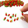 Dollhouse Miniature Food Lot 10 Loose Strawberry Fruit Tiny Supply 16192 view 4
