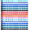 Juinte 100 Pcs WWJD Bracelets What Would Jesus Do Bracelets Webbing Jesus Religious Christian Wristbands 10 Colors Woven Wristbands for Women Men(Vivid Color) view 1