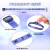 Juinte 100 Pcs WWJD Bracelets What Would Jesus Do Bracelets Webbing Jesus Religious Christian Wristbands 10 Colors Woven Wristbands for Women Men(Vivid Color) view 3