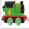 Thomas & Friends Toy Train, Percy Diecast Metal Engine, Push-Along Vehicle for Preschool Pretend Play, HBY22 view 2