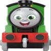 Thomas & Friends Toy Train, Percy Diecast Metal Engine, Push-Along Vehicle for Preschool Pretend Play, HBY22 view 4