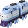Thomas & Friends by Fisher-Price Toy Train, Large Push-Along Die-Cast Kenji Engine & Cargo Car from The Classic & All Engines Go Series view 1