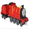 Thomas & Friends Fisher-Price die-cast Push-Along James Toy Train Engine for Preschool Kids Ages 3+ view 4
