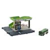 Matchbox Bus Station Track for Toy Cars Includes 1 Vehicle, Gift for Kids +3 Years Old (Mattel HDL08) view 1