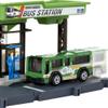 Matchbox Bus Station Track for Toy Cars Includes 1 Vehicle, Gift for Kids +3 Years Old (Mattel HDL08) view 3