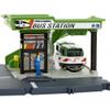 Matchbox Bus Station Track for Toy Cars Includes 1 Vehicle, Gift for Kids +3 Years Old (Mattel HDL08) view 4