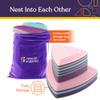 Special Supplies 10 Stepping Stones for Kids Indoor and Outdoor Balance Blocks Promote Coordination, Balance Strength Child Safe Rubber, Non-Slip Edging view 4