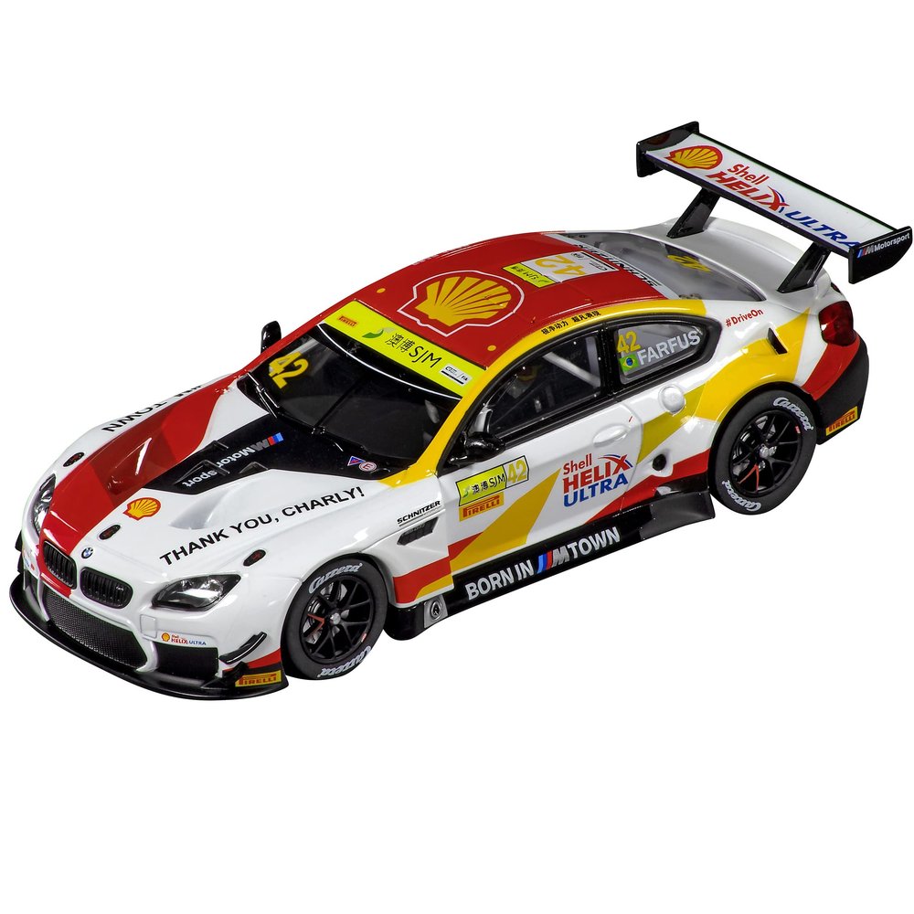 Carrera 30967 BMW M6 GT3 Team Schnitzer No.42 1:32 Scale Digital Slot Car Racing Vehicle Digital Slot Car Race Tracks