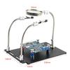 ZTBH Microscope Accessories Kit Jig Board Holder 3X Magnifier Repair Tool, Magnetic Universal Phone Microscope Slides view 2