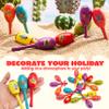 JOYIN 24 Pcs Cinco De Mayo Mini Wooden Maracas Musical Party Favors for Birthday Party Favors, Mexican Fiesta Decorations, Luau Photo Props, Carnivals Event, Taco Tuesday view 4