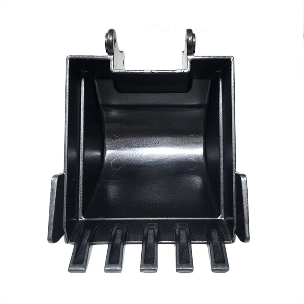 DAPENGNIAO Full Metal Alloy RC Car Accessories Remote Control Truck Parts Digger Toy Bucket Drill Grabber Compatible with HUINA Excavator Accessories (Color : 580 Big Bucket)