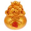 BESTOYARD Golden Piggy Bank Feng Shui Money Bag for Wealth and Luck, Chinese Tradition Decoration, Home Decor, view 1
