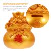 BESTOYARD Golden Piggy Bank Feng Shui Money Bag for Wealth and Luck, Chinese Tradition Decoration, Home Decor, view 3