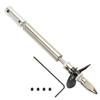 Drive Shaft w Propeller and Universal Joint for RC Boat, L100mm Shaft, L50mm Sleeve, D36mm Propeller, Fit for 4mm Motor Shaft, (Bettomshin) view 1