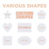 100-500 Custom Stickers Personalized Business Labels Decals, 1.5"-10" Customized Your Own Waterproof Vinyl Stickers with Any Design Logo Image Photo Text Name Address QR Code view 3