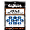 2x5x2.5mm | MR52-2RS (10 Rubber Sealed Bearings) view 4