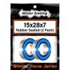 15x28x7mm | 6902-2RS (2 Rubber Sealed Bearings) view 4