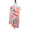 Custom Pink Rose Leopard Baby Car Seat Cover Personalized Your Name Nursing Covers Breastfeeding Scarf Infant Carseat Canopy for Mom Baby Gift view 4