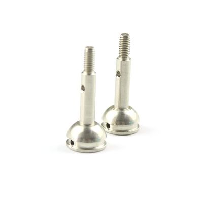 KingVal Replacement Metal Front Wheel Axle Cup RC Parts Compatible with Wltoys 144001 144002 124019 124018 124017 124016 RC Car