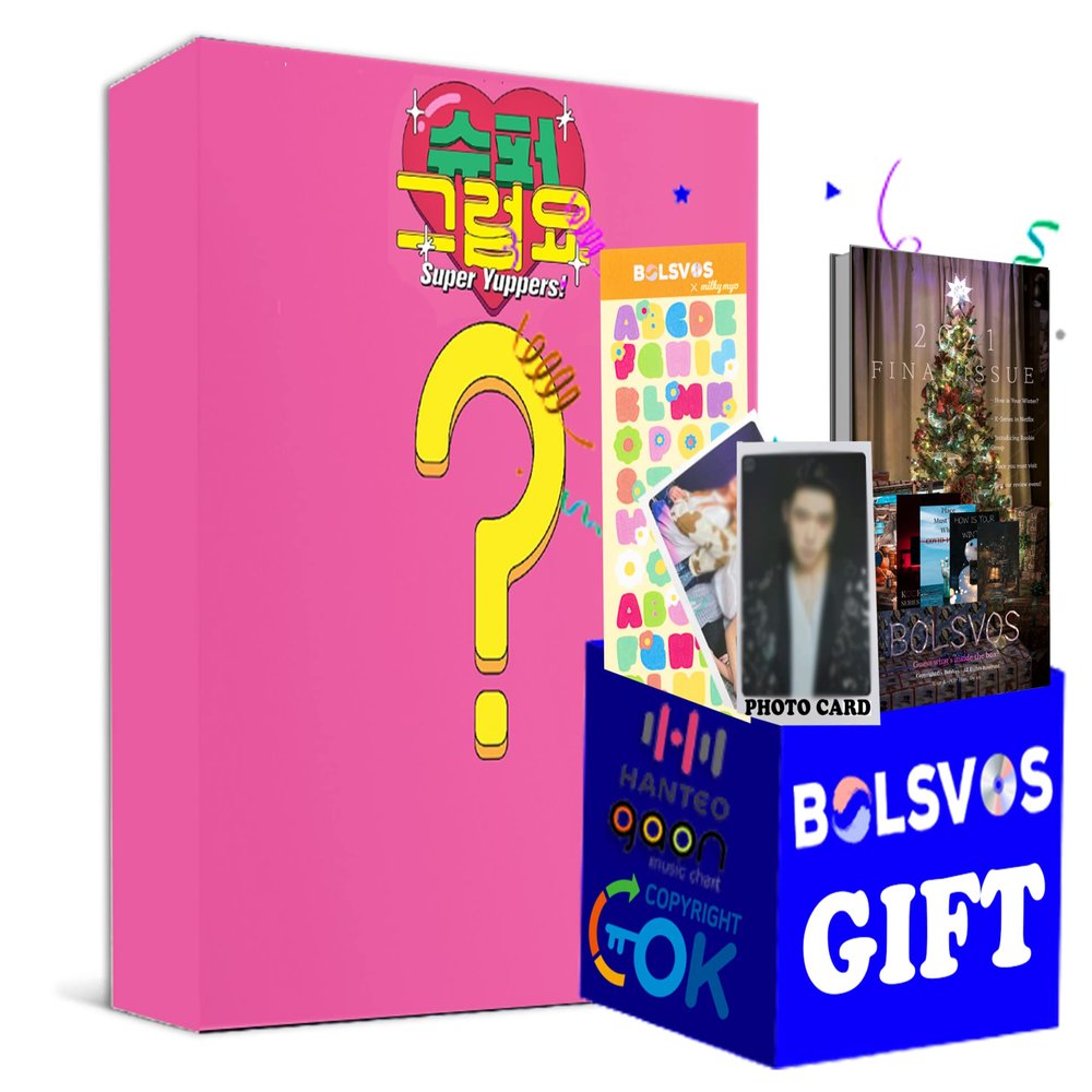 WJSN CHOCOME - Super Yuppers! [ver 2.] (2nd Single Album) Album+Pre Order Limited Benefits+BolsVos K-POP eBook (28p),1EA BolsVos Sticker for Toploader, Photocards