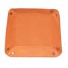 Yoder Leather Company Handmade Genuine Leather Valet Tray  Collapsible Dice Tray for RPG Games, Tabletop, Coins, Keys and Accessories (Brown) view 3