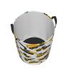 Foruidea Cartoon Construction Laundry Basket,Laundry Hamper,Collapsible Storage Bin,Oxford Fabric Clothes Baskets,Nursery Hamper For Home,Office,Dorm,Gift Basket view 3