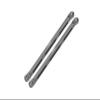 GPM for 1/10 RBX10 RYFT Rock Bouncer AXI03005 Aluminum Rear Chassis Links Parts TREE-2PCS Set (Gray) view 1