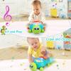 Musical Turtle Baby Toys 6 to 12 Months, Infant Light up Music Toys Tummy Time Development, Crawling Toy for 7 8 9 10+ Month Old, Easter Christmas for Babies 4 5 6 12 Month Boy Girl view 2