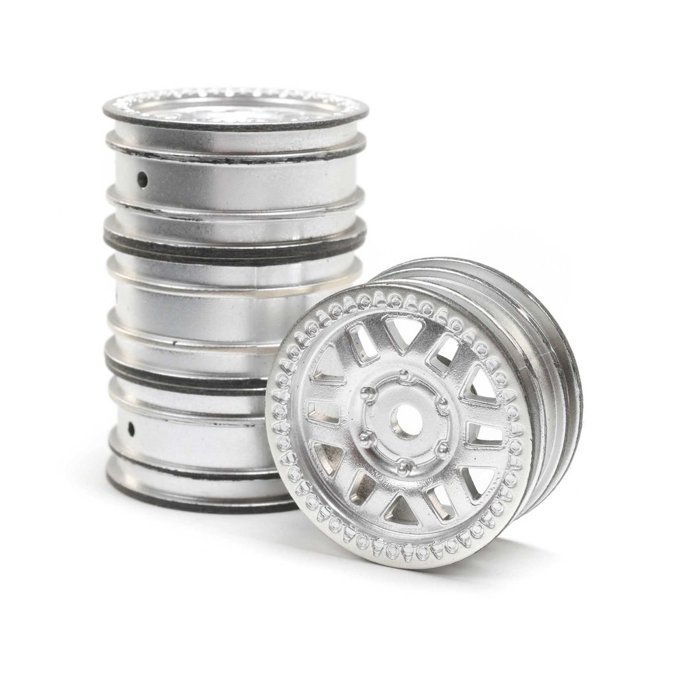 Axial 1.0 KMC Machete Wheels, Satin (4): SCX24, AXI40005