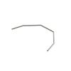 ARRMA Rear Sway Bar 2.5mm, ARA330699 view 1