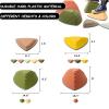 makarci Stepping Stones for Kids 12pcs Obstacle Courses Play Indoor Outdoor, Full Rubber Rim Plastic Hilltop for Kids Balance and Integration Improvement Age 3 4 5 6 7 8 + (Forest) view 2