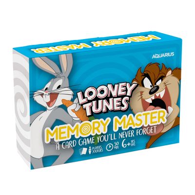 AQUARIUS Looney Tunes Memory Master Card Game - Fun Family Party Game for Kids, Teens & Adults - Entertaining Game Night Gift - Officially Licensed Looney Tunes Merchandise