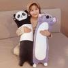 Cute Cartoon Long Throw Pillow Lovely Sleeping Hugging Pillow Soft Plush Stuffed Animals Toy Doll Body Pillow Kids Room Bedding Home Decorative Pillow Toy Gifts for Kids Women Girlfriend Koala 70CM view 4